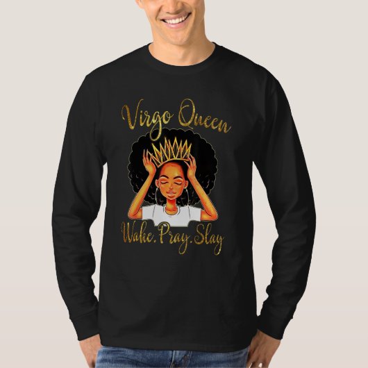 Virgo Queens Are Born In August 23 September 22 T-Shirt (Vorderseite)