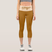 Virgo Reflection Capri Leggings (Vorderseite)