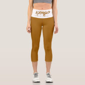 Virgo Reflection Capri Leggings (Vorderseite)