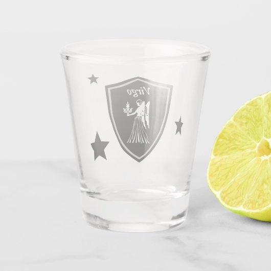 Virgo Schnapsglas (Rückseite)
