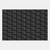 Virgo Set 3 Wrapping Paper Set Geschenkpapier Set (Vorderseite 2)