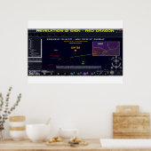 Virgo Sign - 666 Star Field 3 Poster (Küche)