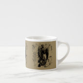 Virgo Sign Constellation Hevelius 1690 Espressotasse (Rechts)