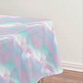 Virgo Sign on Pastels Mutter Perlenstil Print Tischdecke (Beispiel)