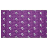 Virgo Sign Pink Fuchsia Digital Camouflage Style Stoff (Fat Quarter (45,7 x 55,9 cm))