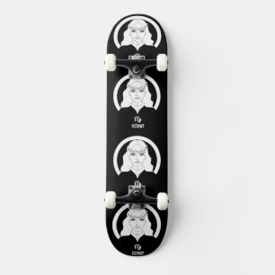 Virgo-Silhouette Skateboard