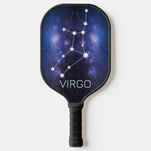 Virgo Star Sign Pickleball Schläger (Vorderseite)
