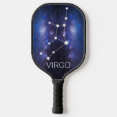 Virgo Star Sign Pickleball Schläger (Rückseite)