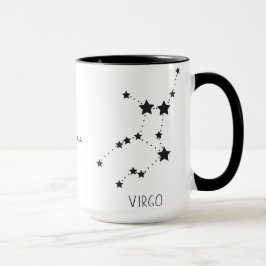 Virgo Star Zodiac Individuelle Name Tasse