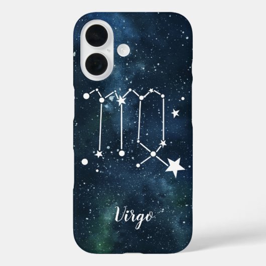 Virgo | Sternzeichen Case-Mate iPhone Hülle (Rückseite)
