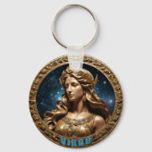 Virgo-Sternzeichen Schlüsselanhänger (Vorderseite)