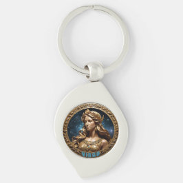 Virgo-Sternzeichen Schlüsselanhänger