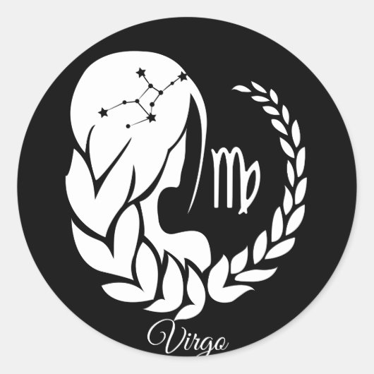 Virgo Sticker (Vorderseite)