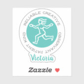 Virgo Sticker (Blatt)