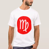 Virgo-Symbol - Angepasstes T-Shirt (Vorderseite)