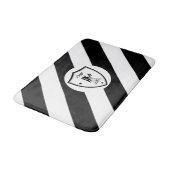 Virgo-Symbol Badematte (Schrägansicht)