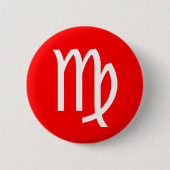 Virgo-Symbol Button (Vorderseite)
