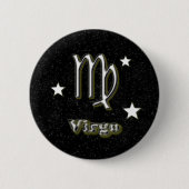 Virgo-Symbol Button (Vorderseite)