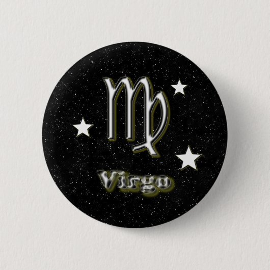 Virgo-Symbol Button (Vorderseite)