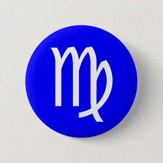 Virgo-Symbol Button (Vorderseite)
