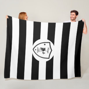 Virgo-Symbol Fleecedecke