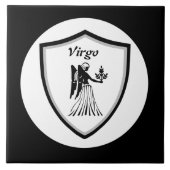Virgo-Symbol Fliese (Vorderseite)