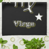 Virgo-Symbol Geschirrtuch (Gefaltet)