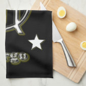 Virgo-Symbol Geschirrtuch (Viertel Falte)