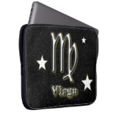 Virgo-Symbol Laptopschutzhülle (Vorne Rechts)