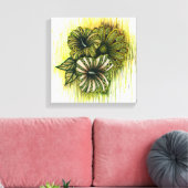 Virgo-Symbol Leinwanddruck (Insitu (Wohnzimmer))