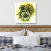 Virgo-Symbol Leinwanddruck (Insitu (Schlafzimmer))