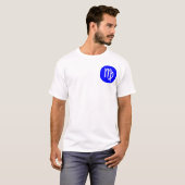 Virgo Symbol - Pocket T-Shirt (Vorne ganz)
