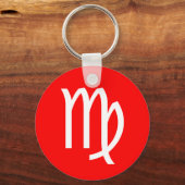 Virgo-Symbol Schlüsselanhänger (Vorderseite)