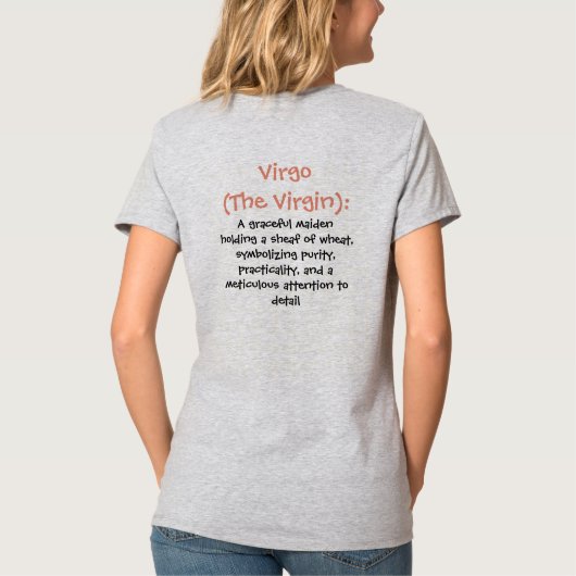 Virgo T - Shirt (Rückseite)