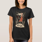 Virgo - T - Shirt Celestial Zodiac Art (Vorderseite)