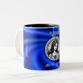 Virgo-Tasse Zweifarbige Tasse (Vorderseite Links)
