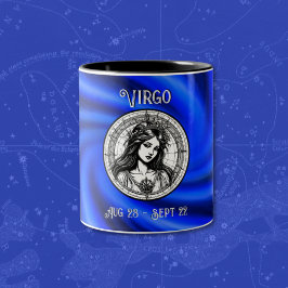 Virgo-Tasse Zweifarbige Tasse