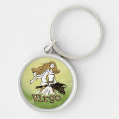 Virgo The Maiden earth sign keychain Schlüsselanhänger (Vorne)