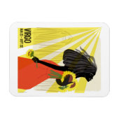 Virgo the Maiden Zodiac Magnet (Horizontal)
