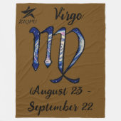 Virgo Throw Blanket Fleecedecke (Vorderseite)