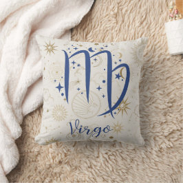 Virgo Throw Pillow Kissen