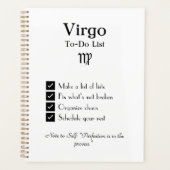 Virgo - To-Do-Liste Planer (Vorderseite)