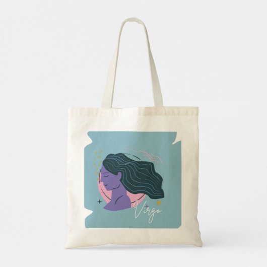 Virgo Tote Bag Tragetasche (Rückseite)