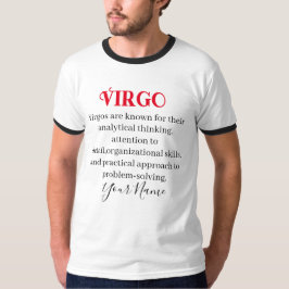 Virgo Tracks und Zodiac-Zeichen T-Shirt