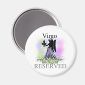 Virgo über Sie Magnet (Vorderseite/Rückseite)