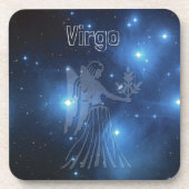 Virgo Untersetzer (Vorderseite)
