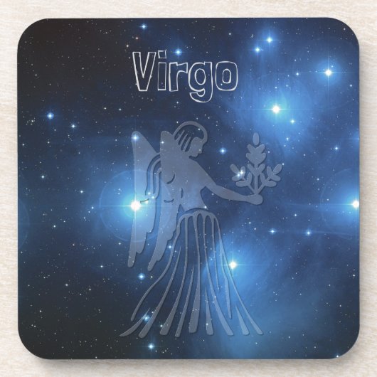 Virgo Untersetzer (Vorderseite)