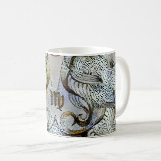 Virgo Venedig Kaffeetasse (VorderseiteRechts)