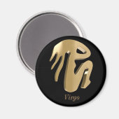 Virgo, Vergine Magnet (Vorderseite/Rückseite)