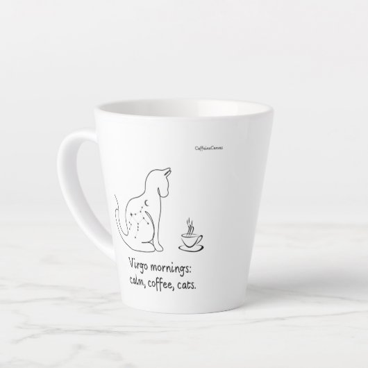 Virgo Vibes Mug Milchtasse (Linke Ecke)